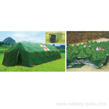 37 ㎡ folding sanitary grid military tent
